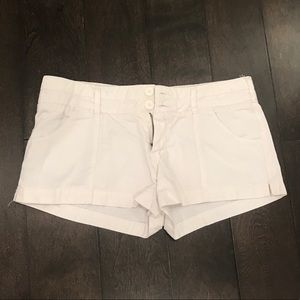 • WHITE SHORTS •